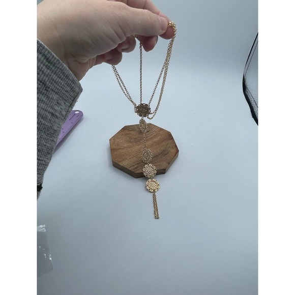 📩🛍️🎀2 for $10🛍️Bohemia  Gold Flower Pendant Ankle Bracelet Foot Jewelry - Picture 4 of 5